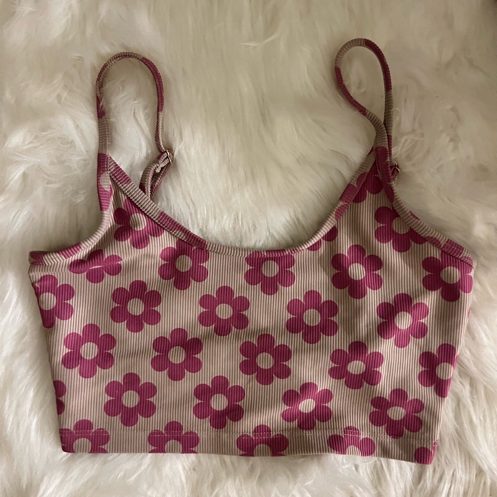 Beach Riot sports bra crop top